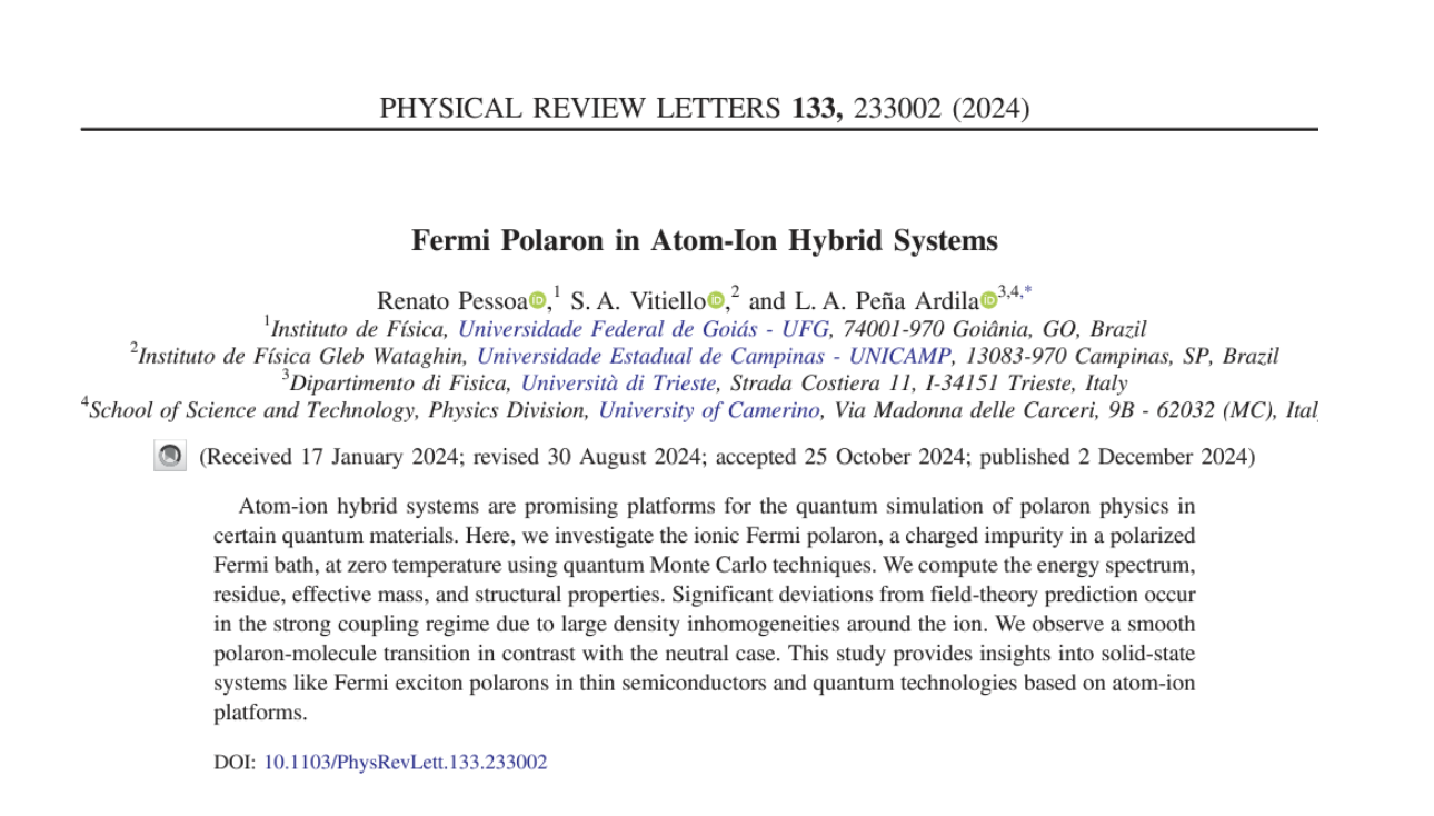Article in PRL