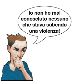 Non so cos'è la violenza