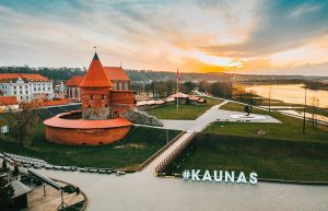city of Kaunas view