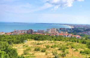 View of the city of Burgas