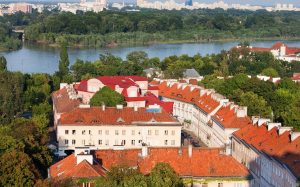 daylight city view of Kaunas